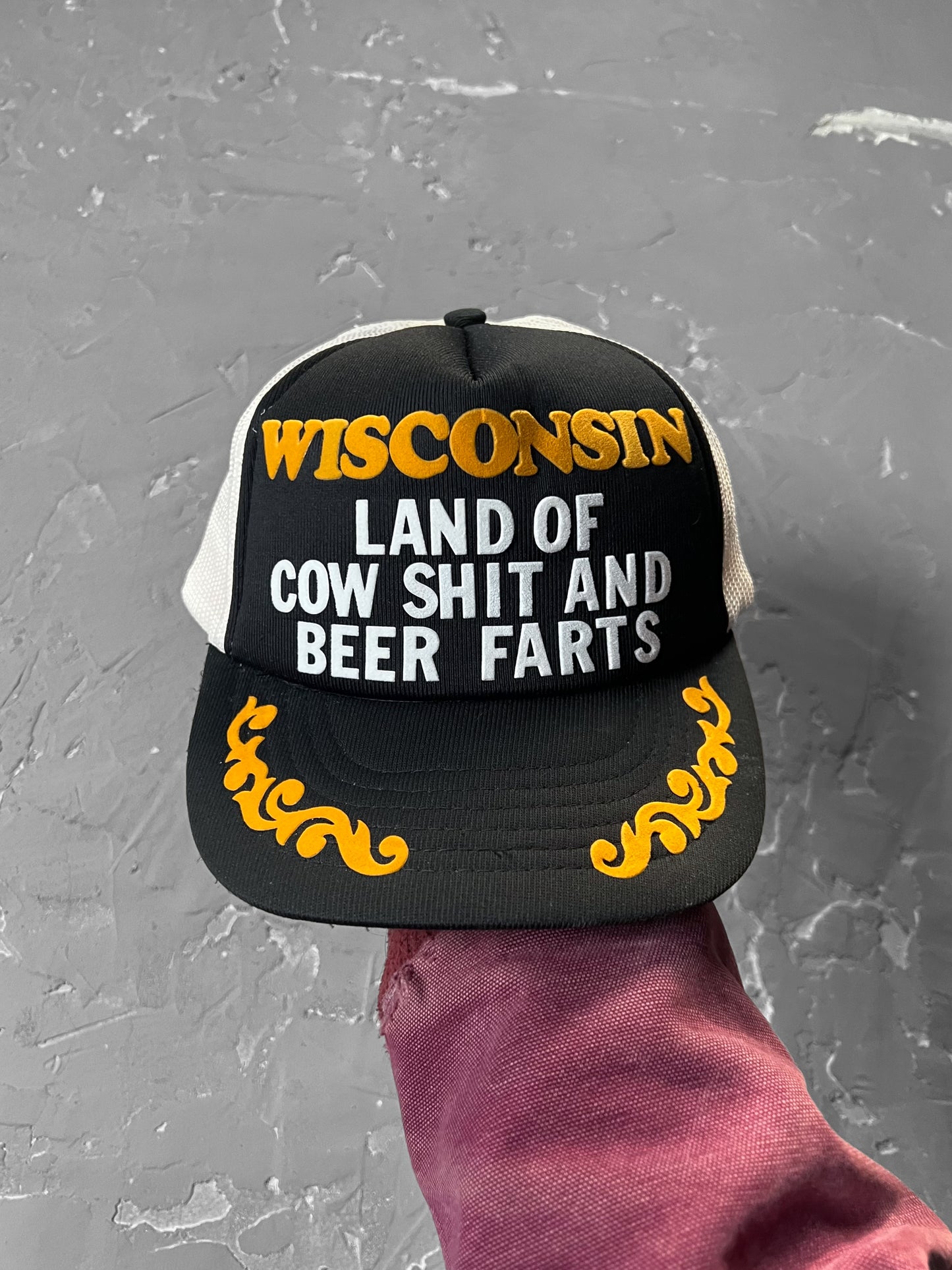 1980s Wisconsin Trucker Hat