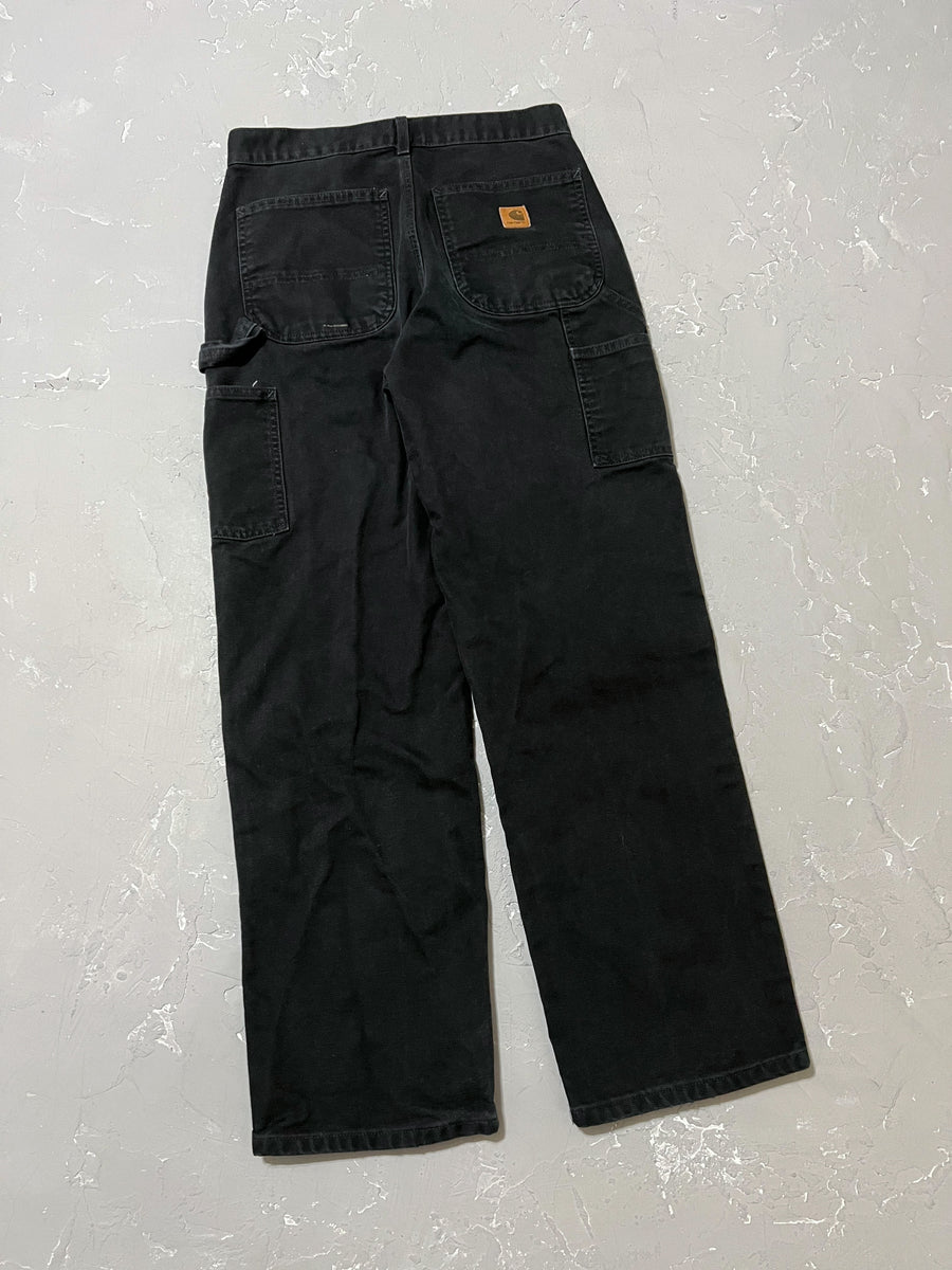 Carhartt black hot sale carpenter pants