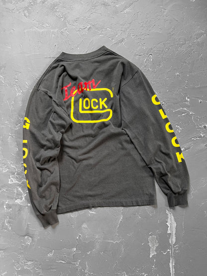 1990s Sun Faded Glock “Team Glock” L/S Tee [M]