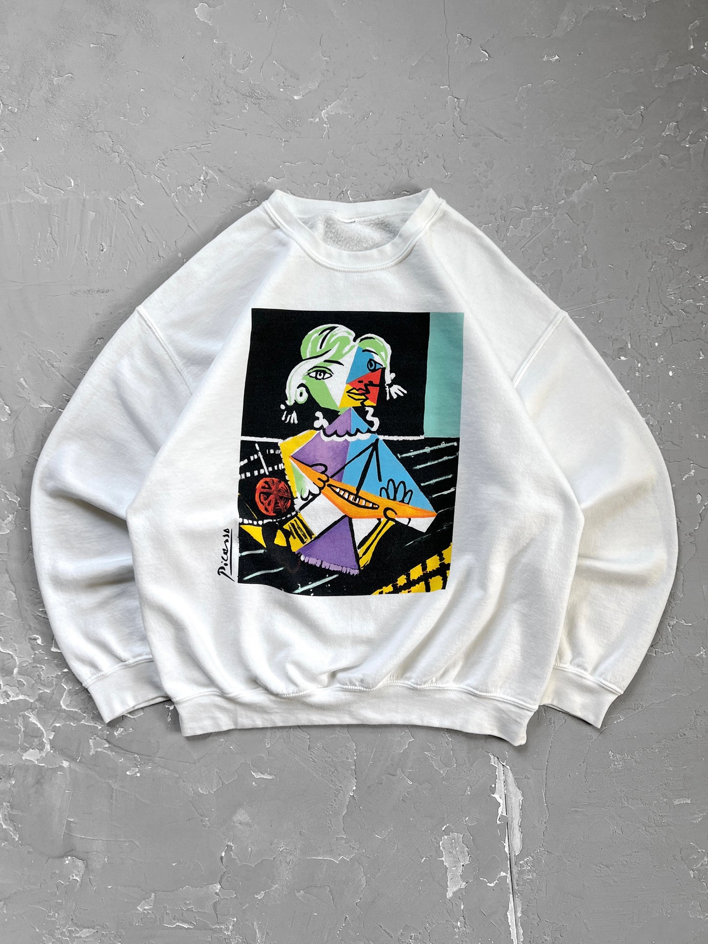 2000s Picasso Sweatshirt [L]