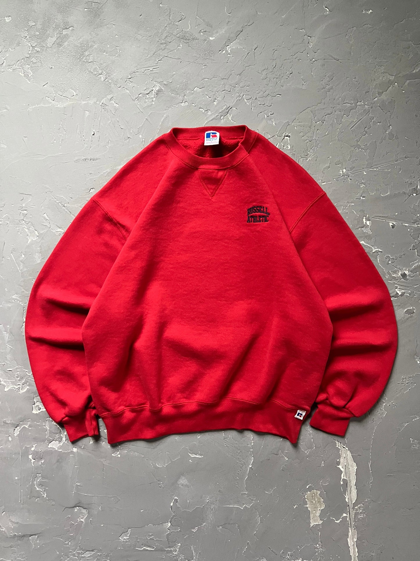 1990s Boxy Cherry Russell Athletic Sweatshirt [M]