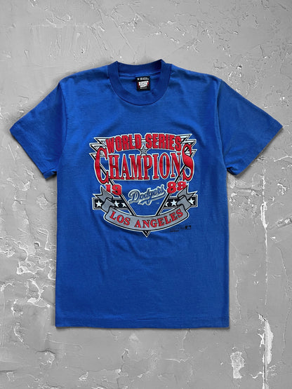 1988 Los Angeles Dodgers World Series Tee [S]