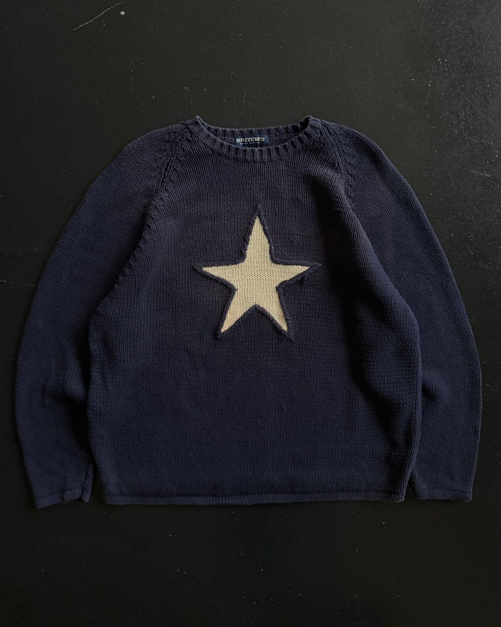 2000S STAR FISHERMAN KNIT SWEATER