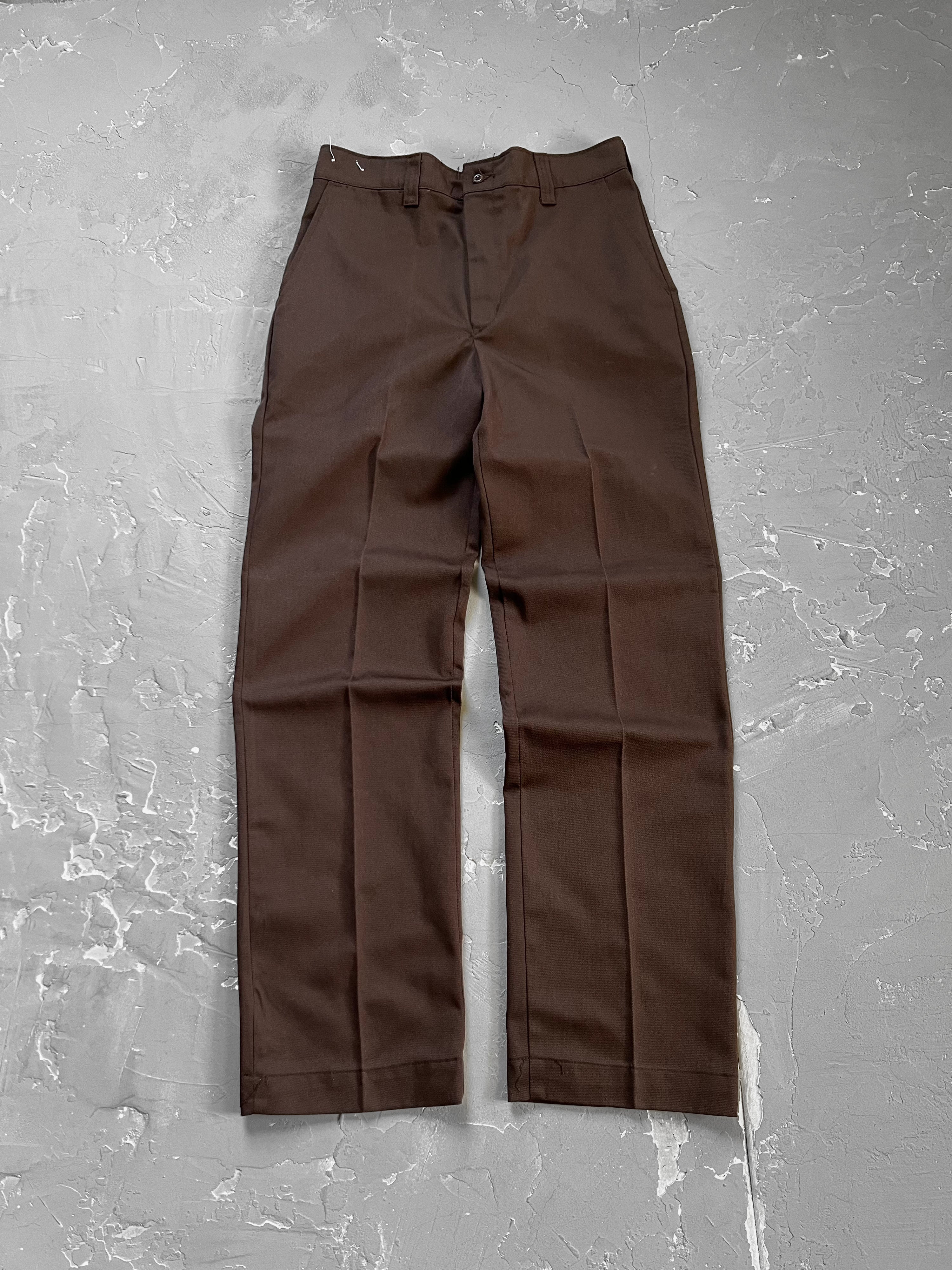 1970s Chocolate Big Ben Work Pants [31 x 32]