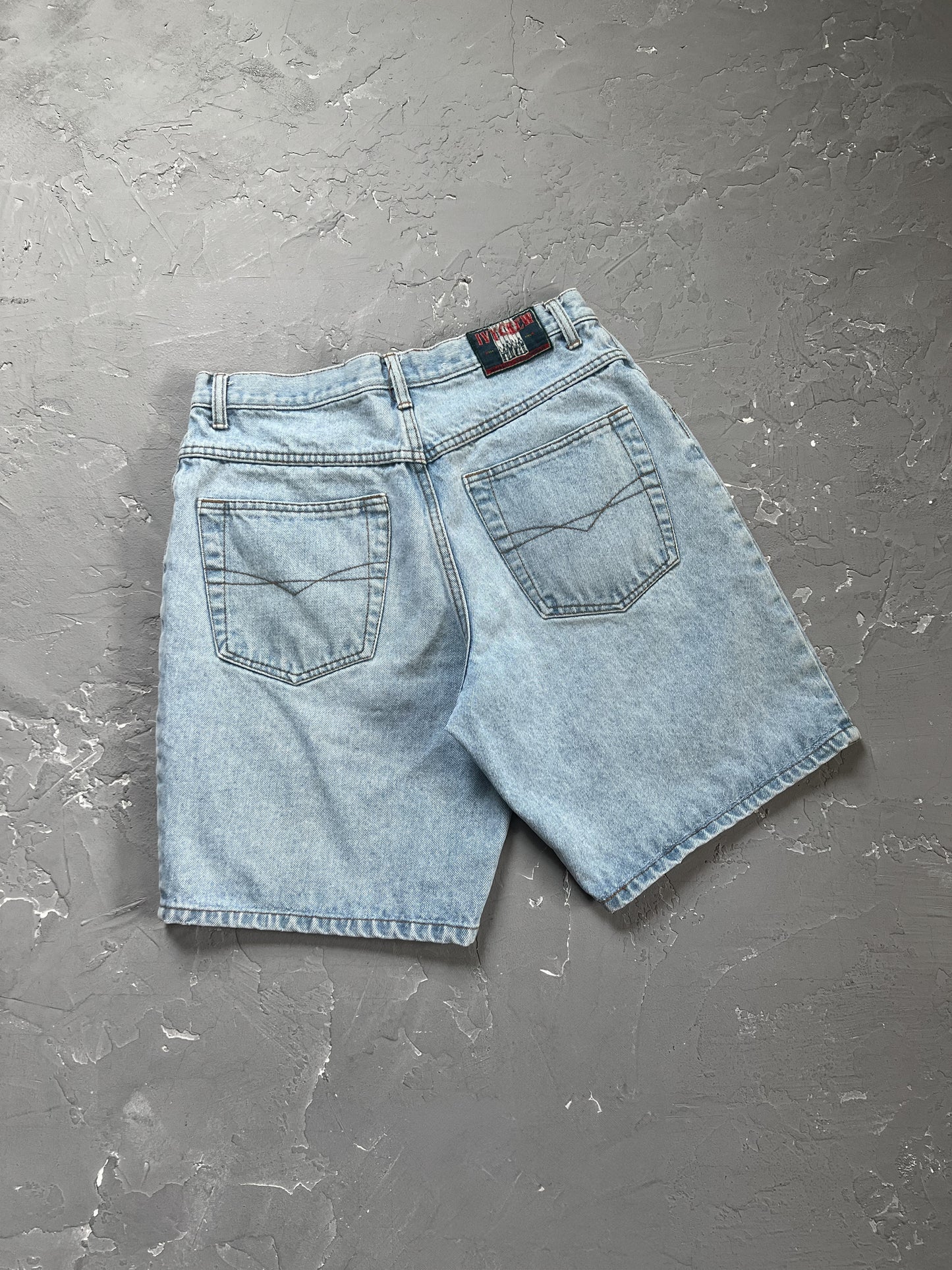 2000s Ivy Crew Baggy Denim Shorts [30]