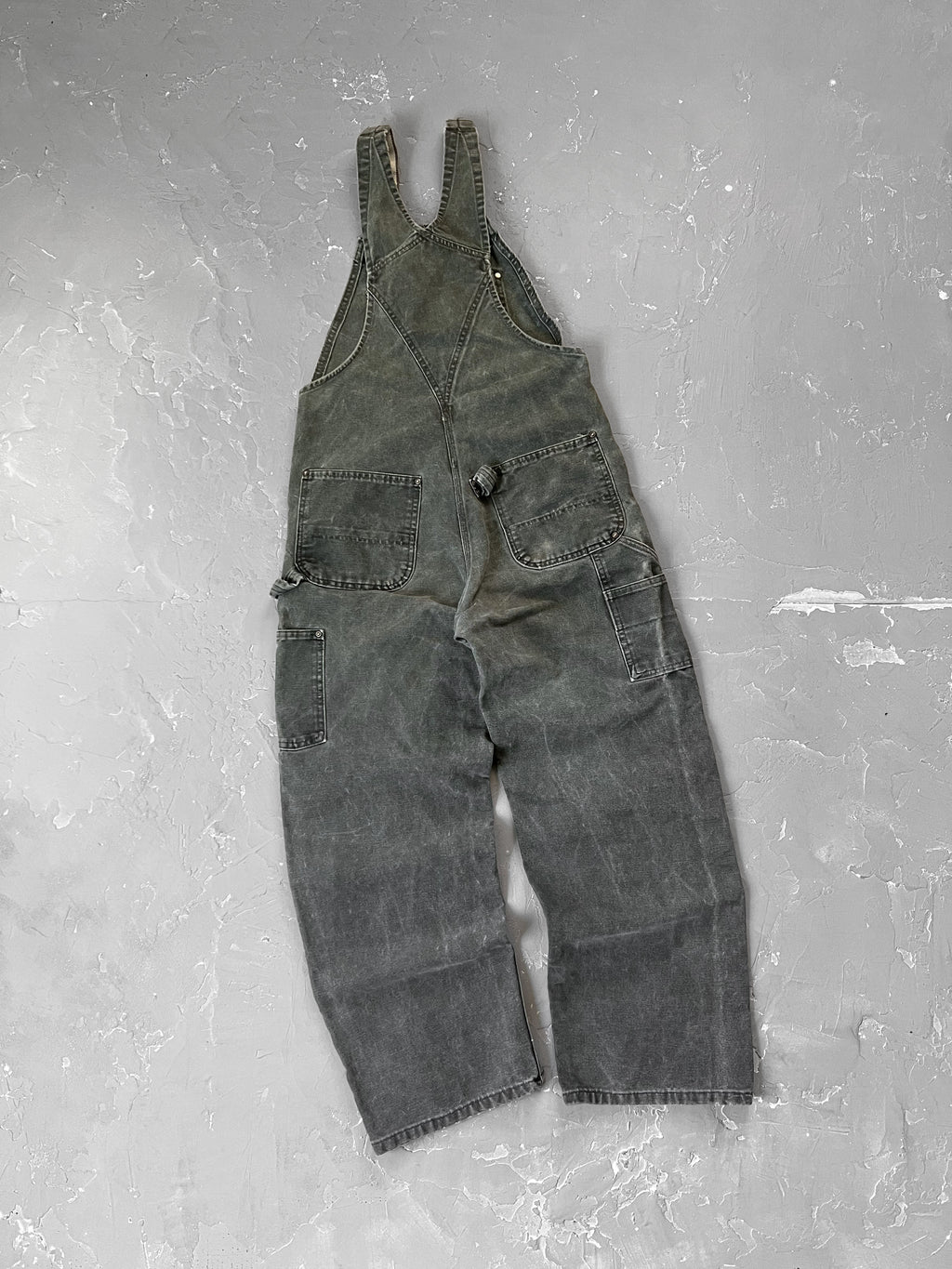 Carhartt Moss Green Double Knee Overalls [32 x 30]