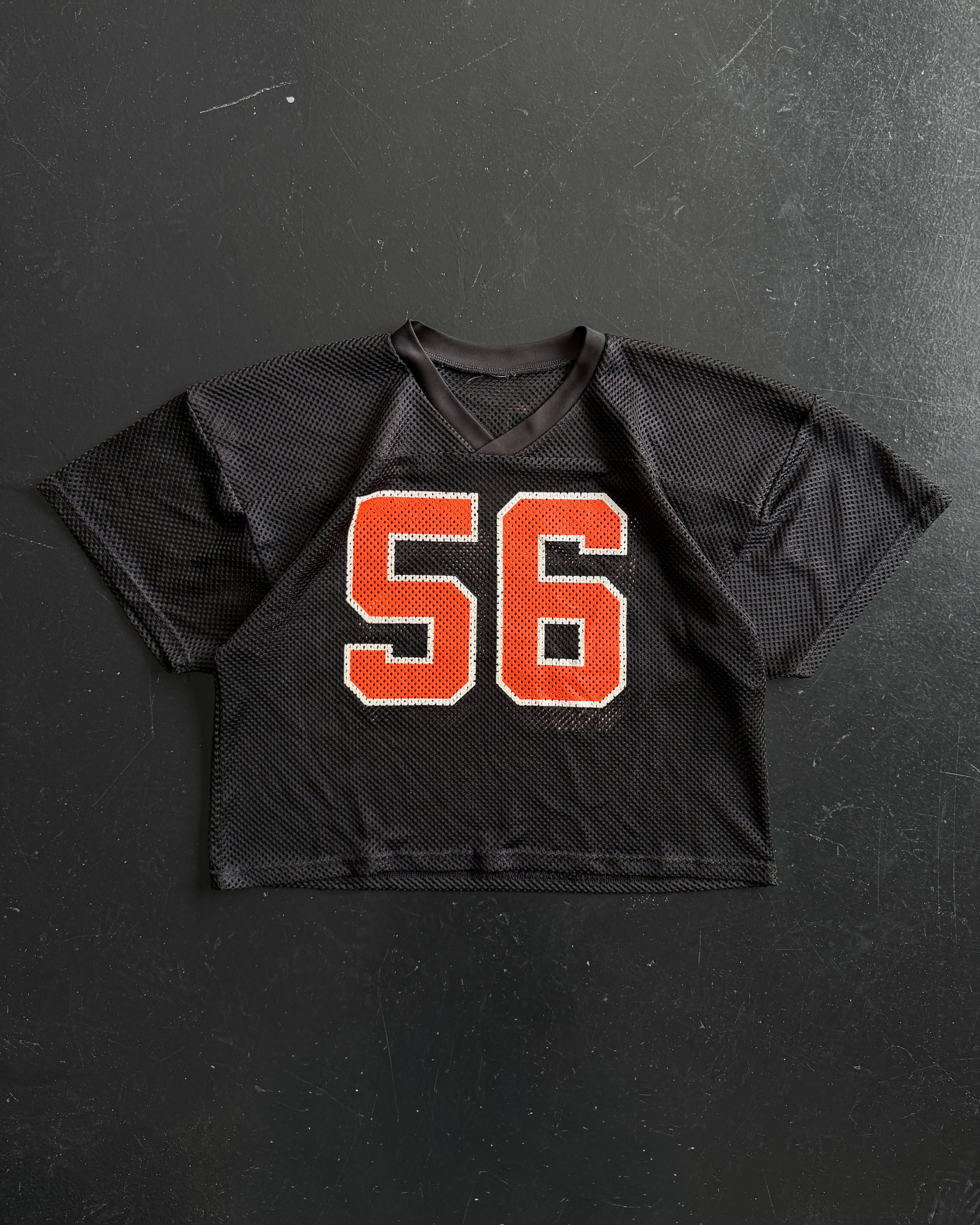1990S “56” CROPPED MESH FOOTBALL JERSEY