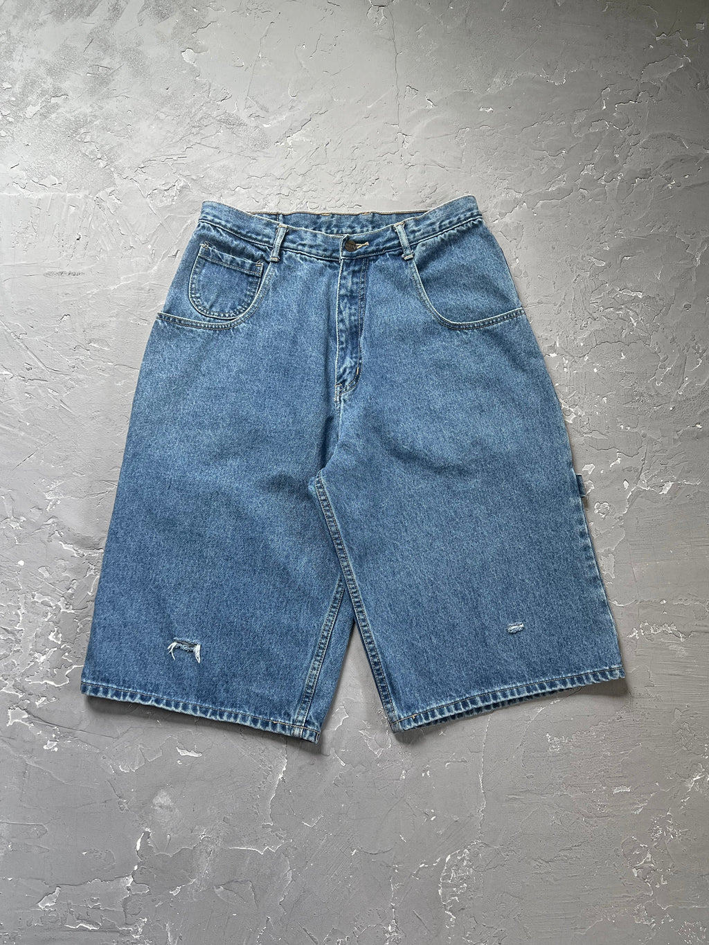 2000s Urban Baggy Denim Carpenter Shorts