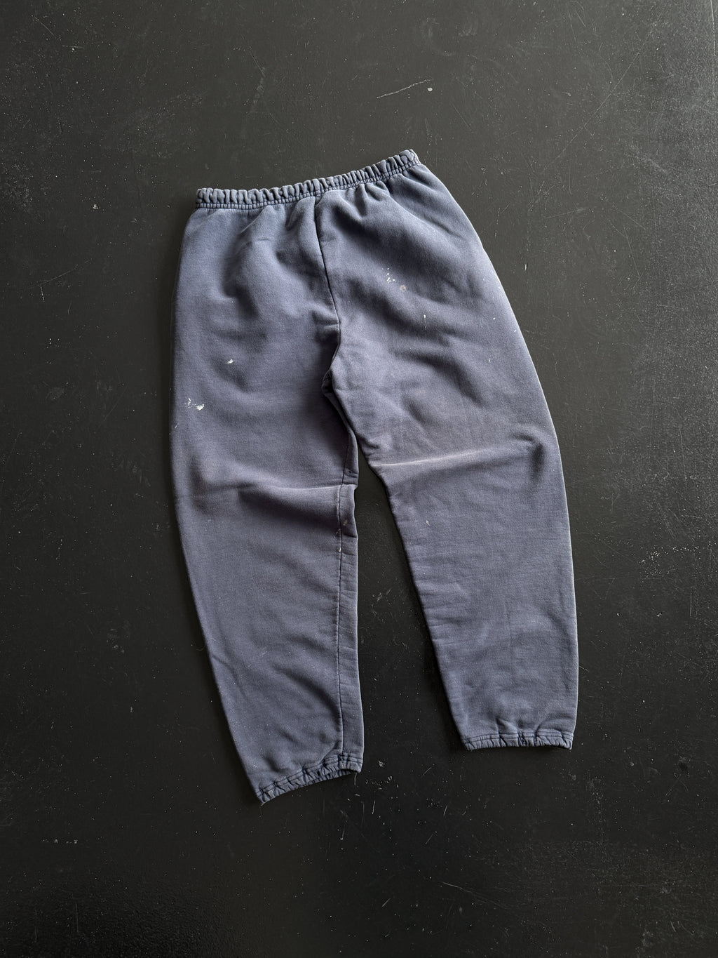 2000S NAVY PAINTED SWEATPANTS