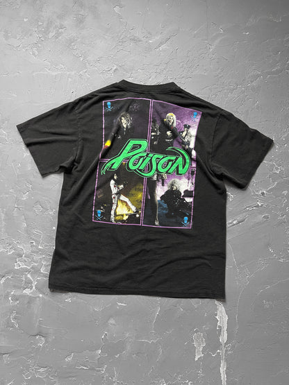 1988 Poison “Open Up and Say... Ahh!” Tee [L]