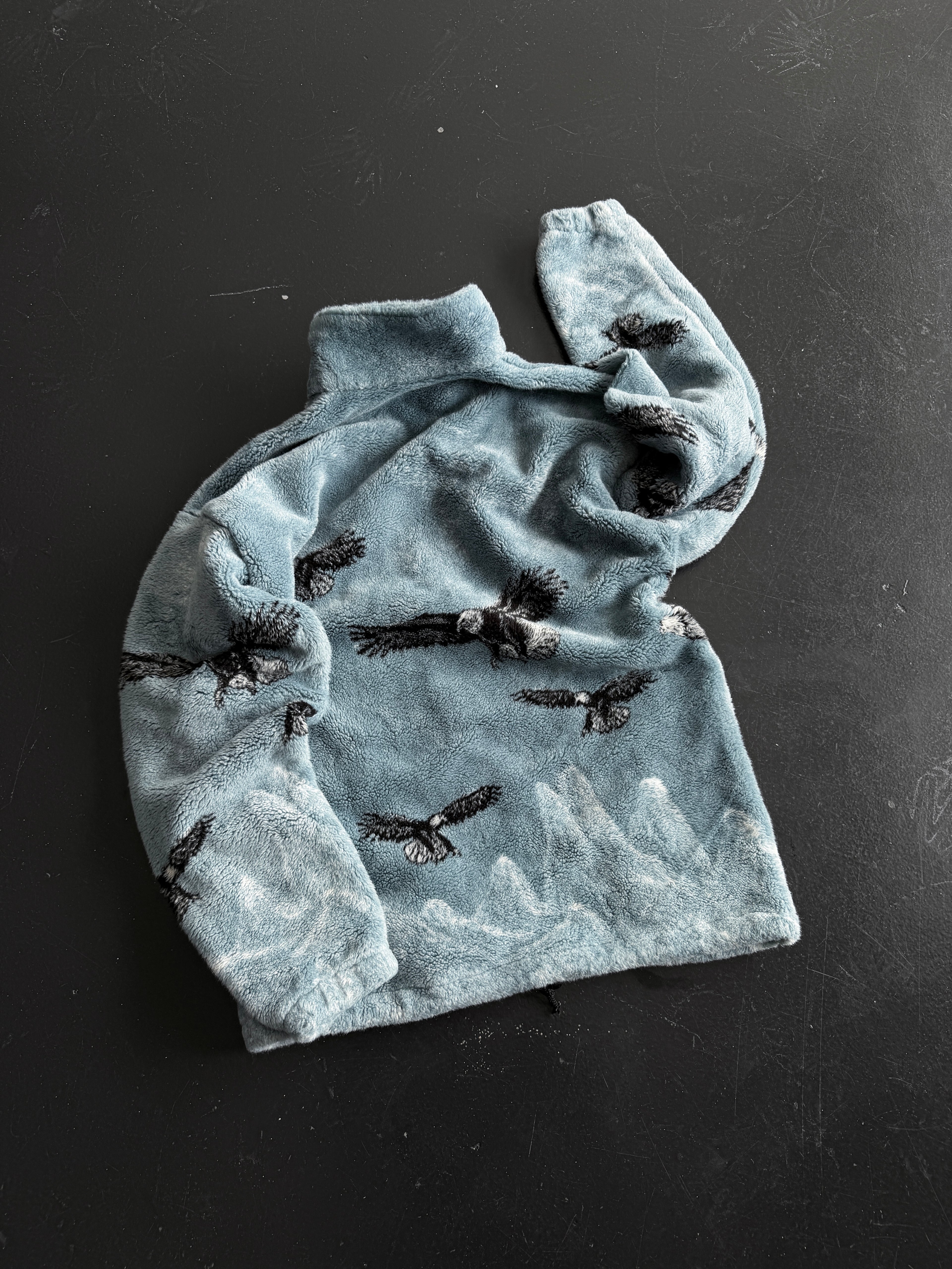1990S EAGLE DEEP PILE FLEECE JACKET