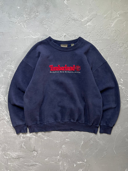 1990s Sun Faded Timberland Sweatshirt [XL]