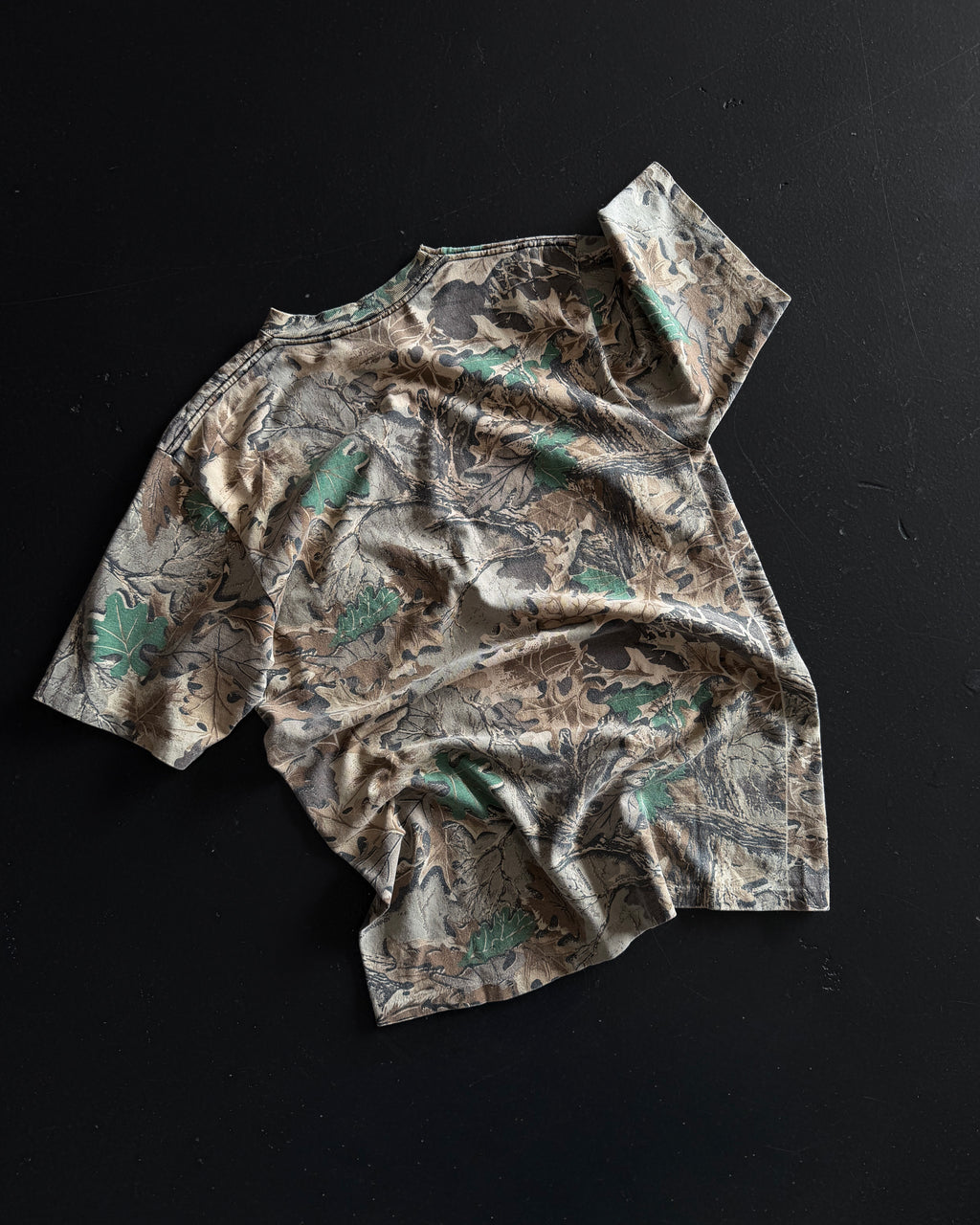 1990S REALTREE CAMO POCKET TEE