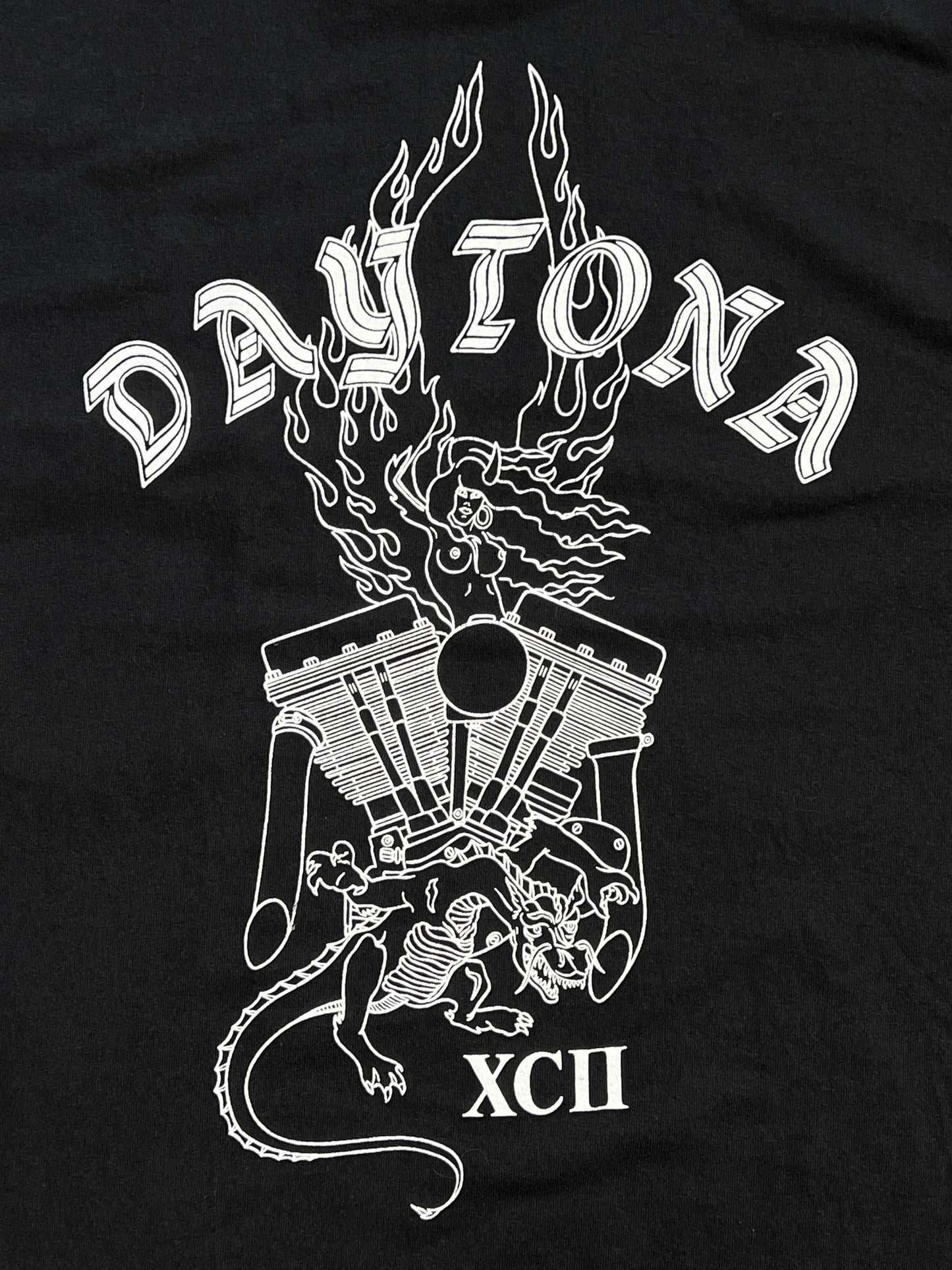 1980s Daytona Biker Tee [L]