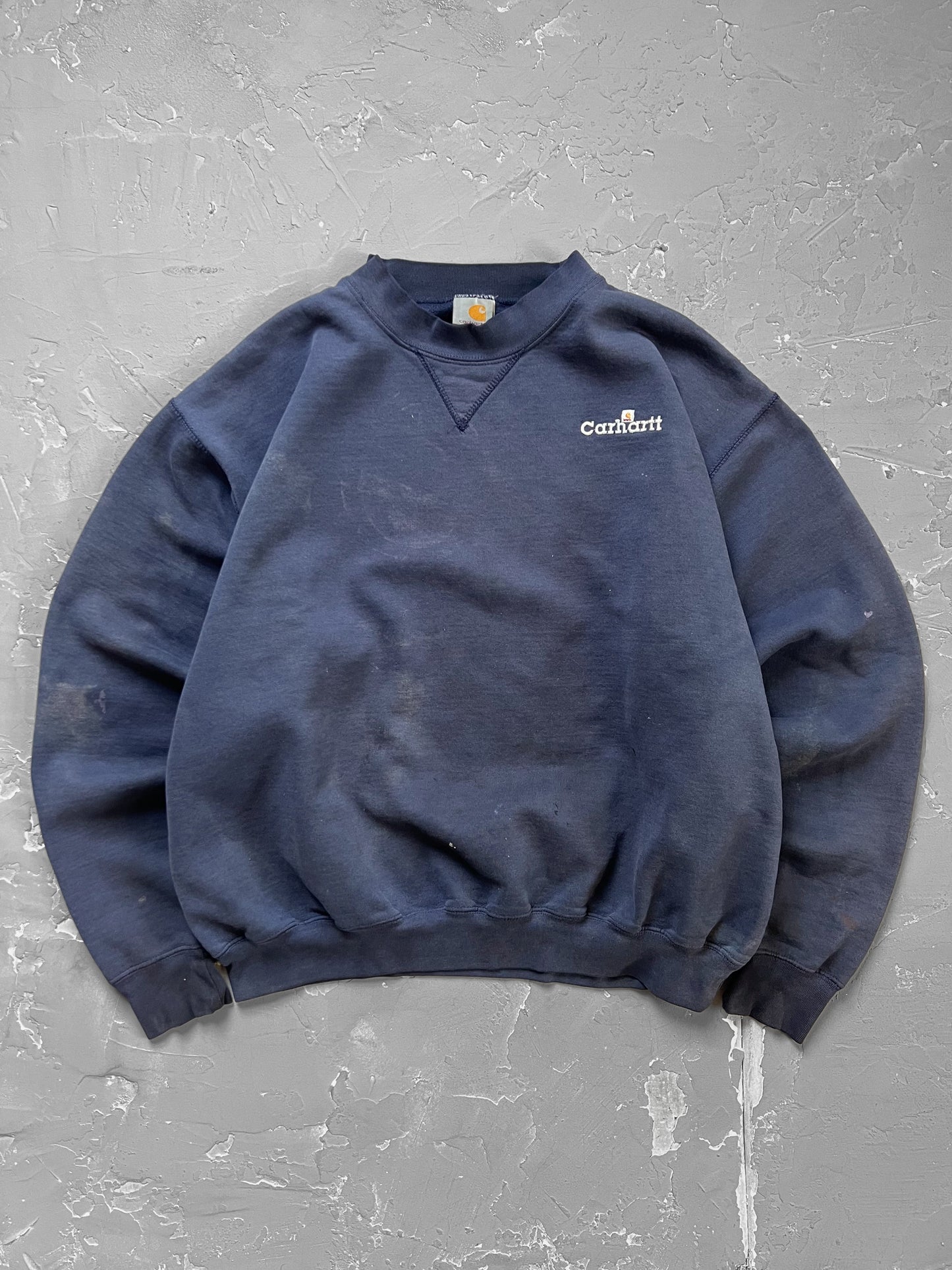 1990s Sun Faded Boxy Carhartt Sweatshirt [XL]