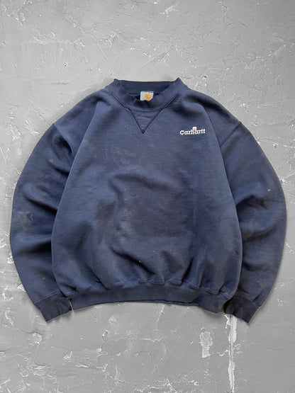 1990s Sun Faded Boxy Carhartt Sweatshirt [XL]