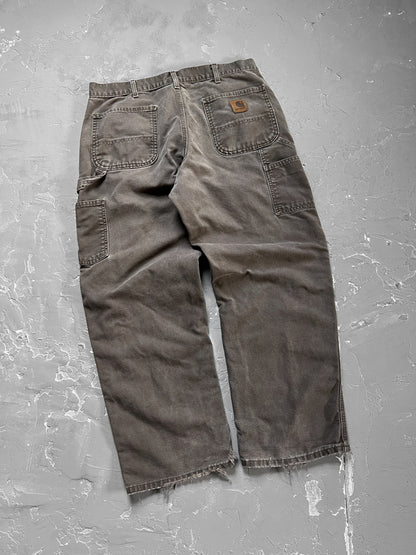 Carhartt Faded Mocha Carpenter Pants [36 x 30]