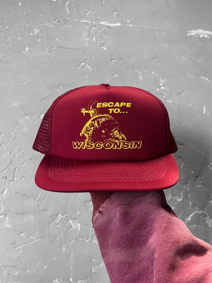 1980s “Escape to Wisconsin” Trucker Hat