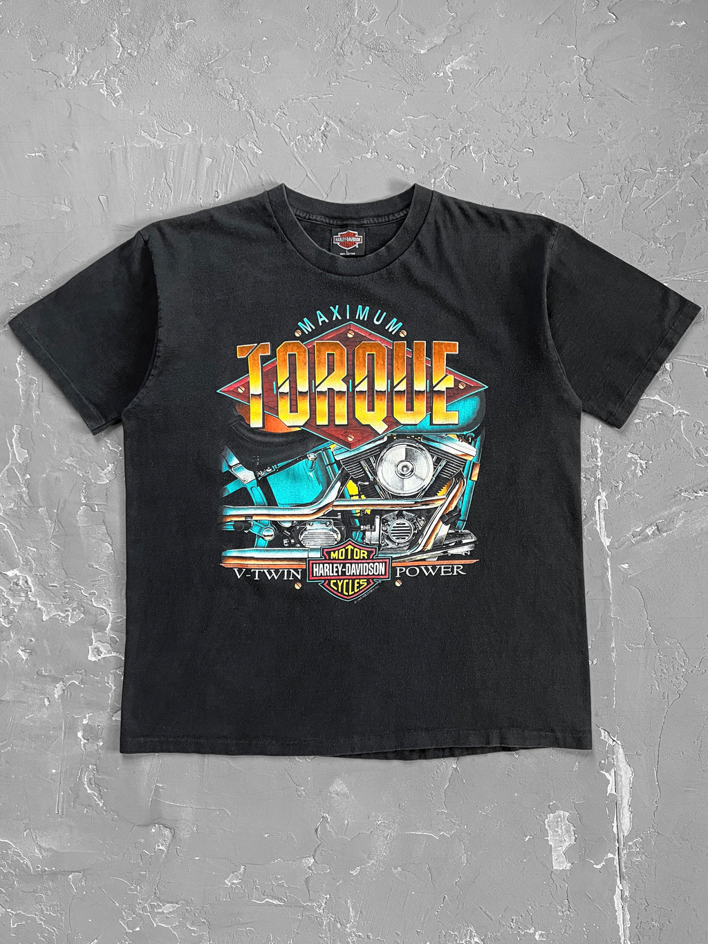 1993 Harley Davidson “Maximum Torque” Tee [L]