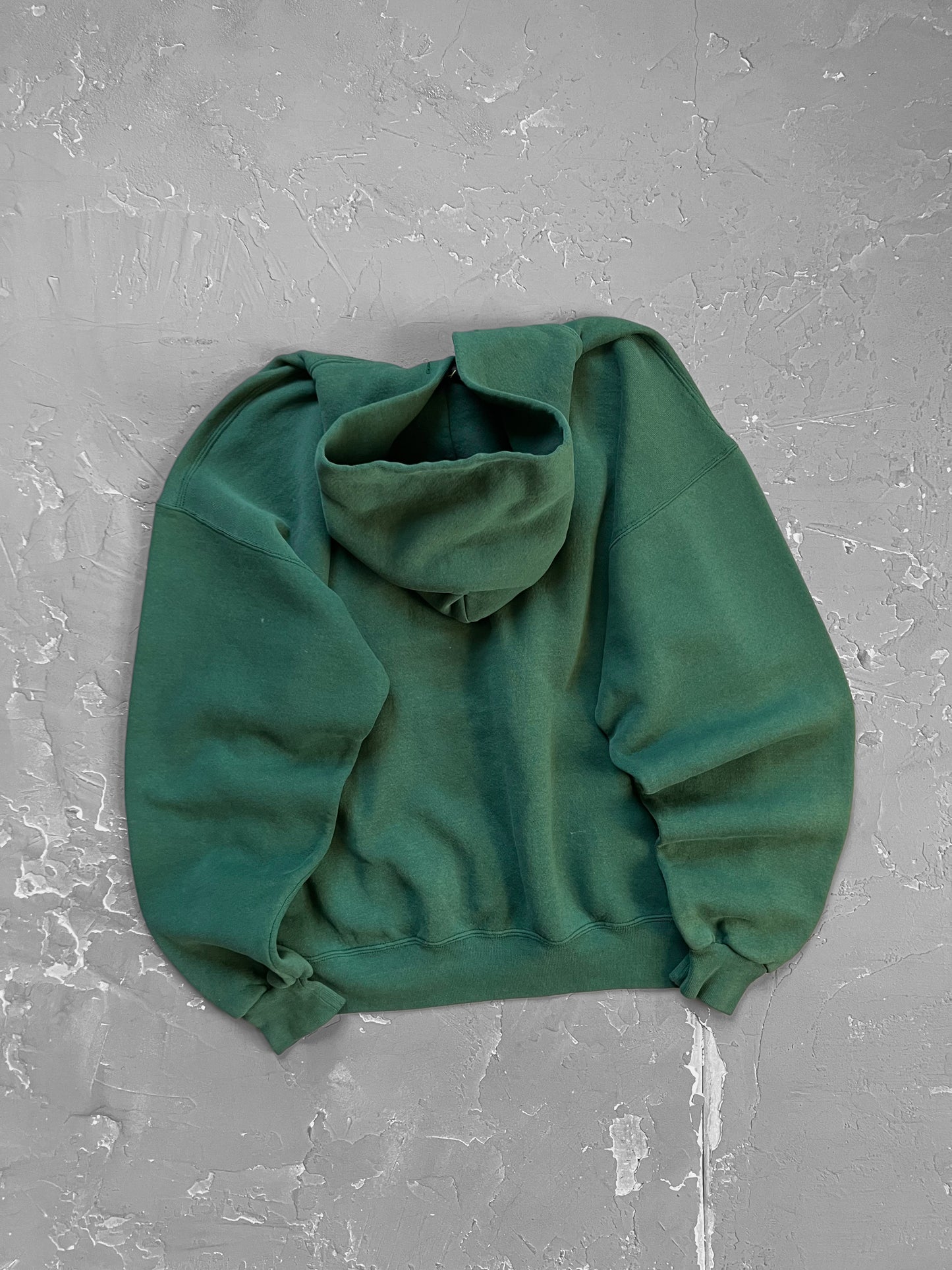 1990s Pine Green “Wilkes Central” Hoodie [L]