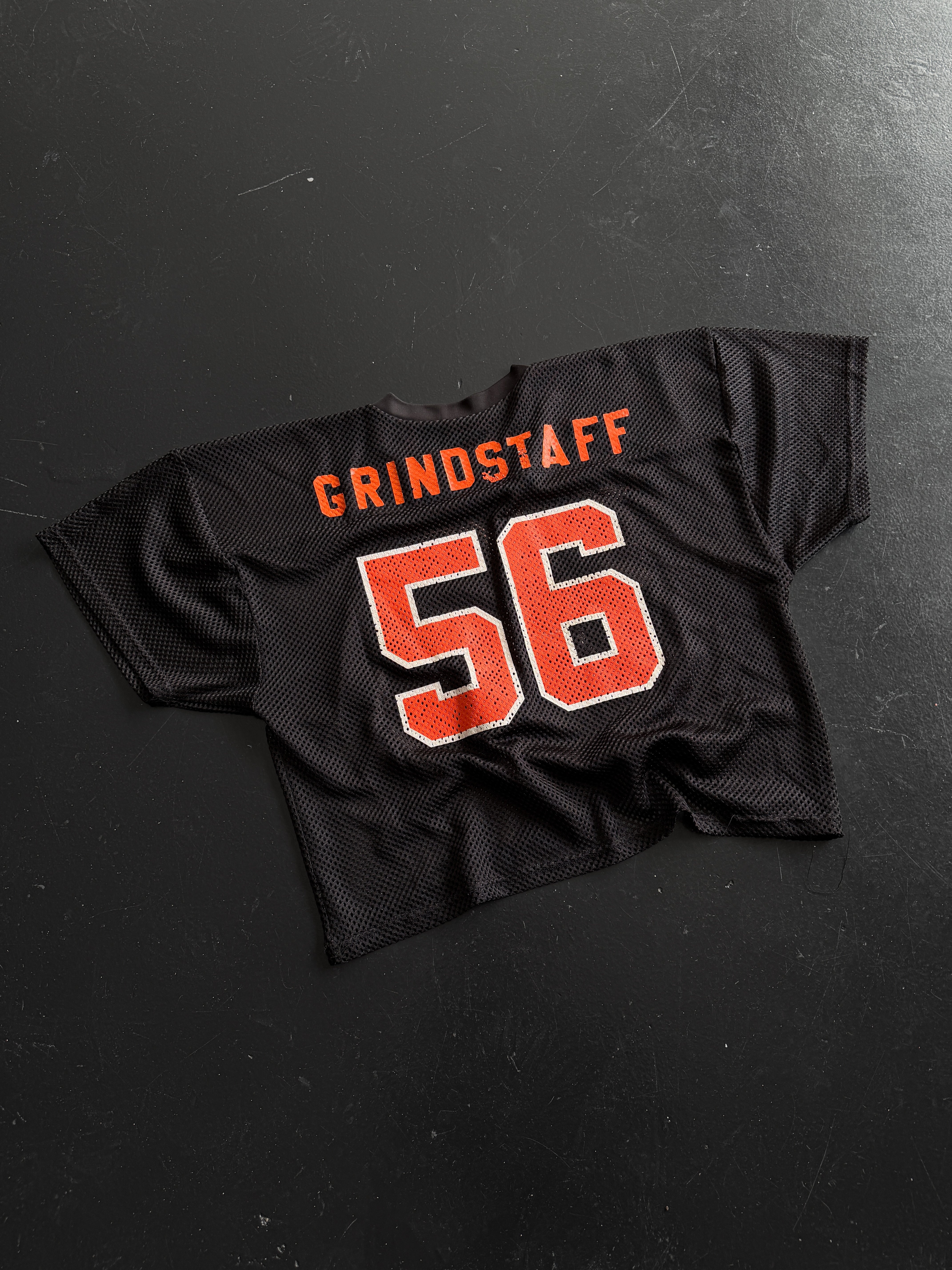 1990S “56” CROPPED MESH FOOTBALL JERSEY – FROM THE PAST