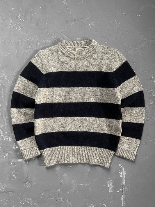 1980s L.L. Bean Striped Wool Sweater [M/L]