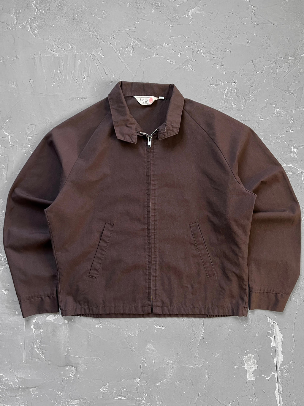 1980s Mocha “Oakview Farms” Harrington Jacket [M]