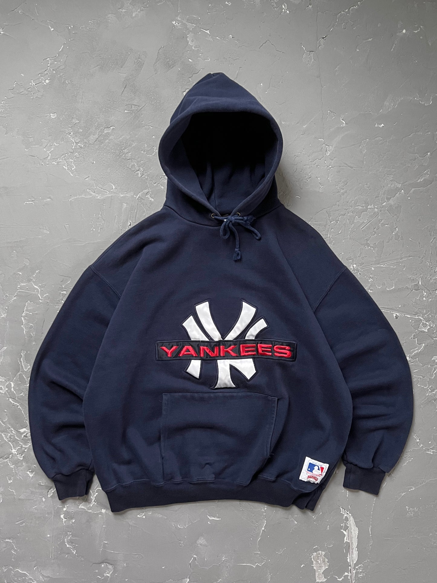 1990s New York Yankees Hoodie [XL]