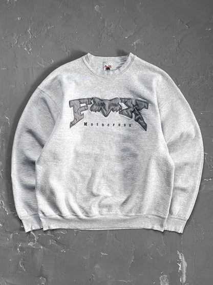 1990s Fox Motocross Racing Sweatshirt [XL]