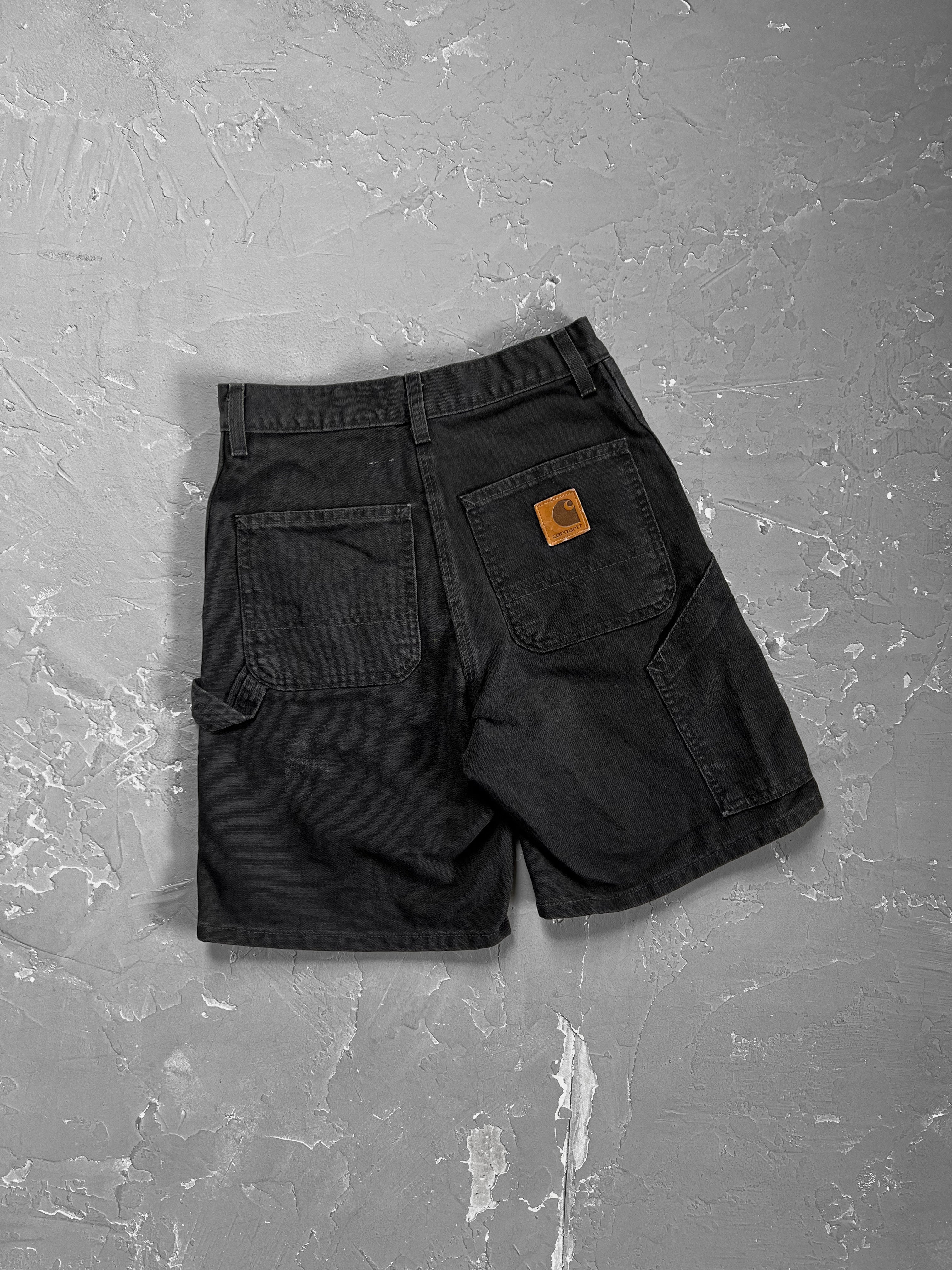 1999 Carhartt Black Carpenter Shorts [27]