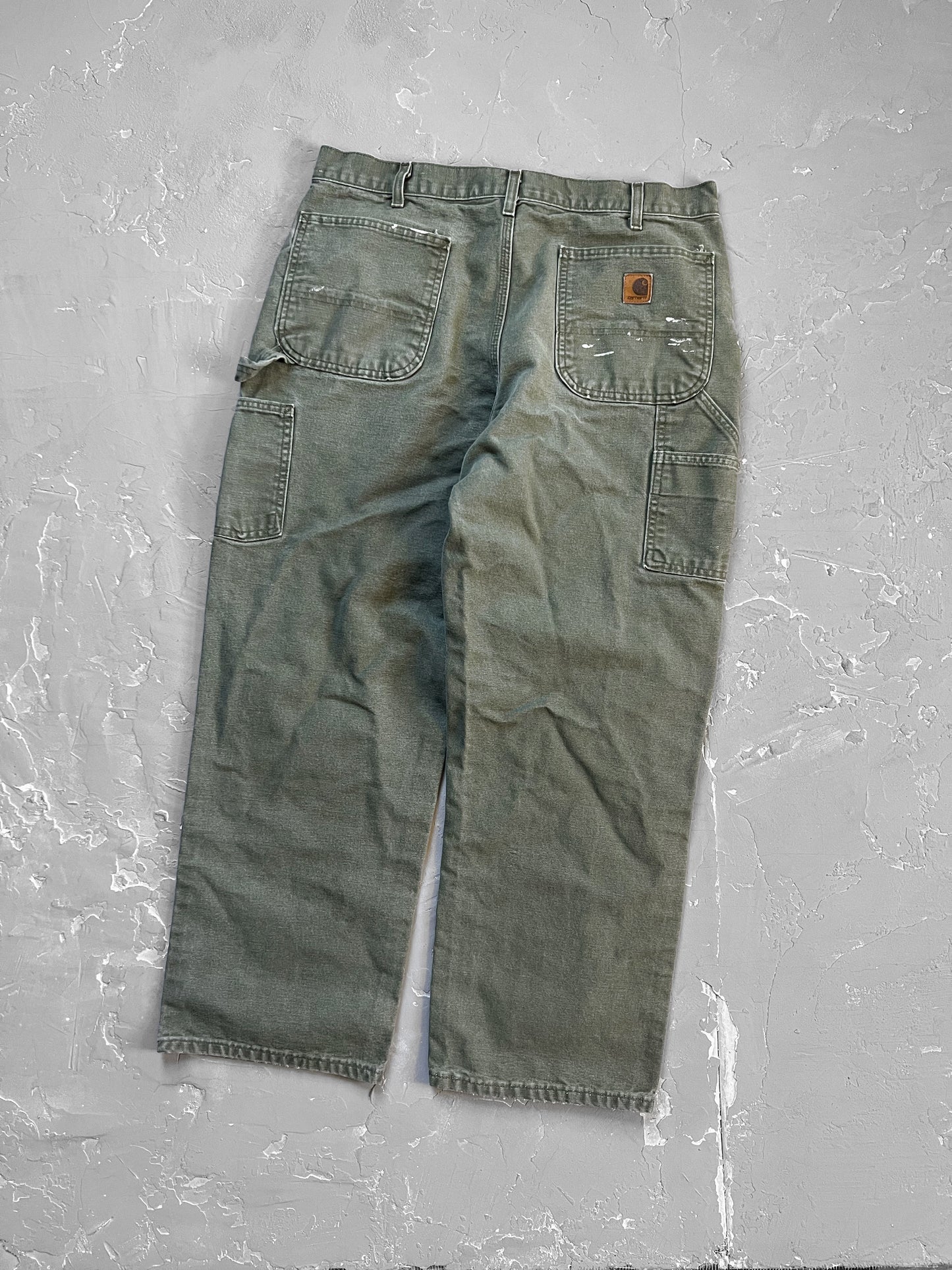 Carhartt Moss Green Carpenter Pants [34 x 30]