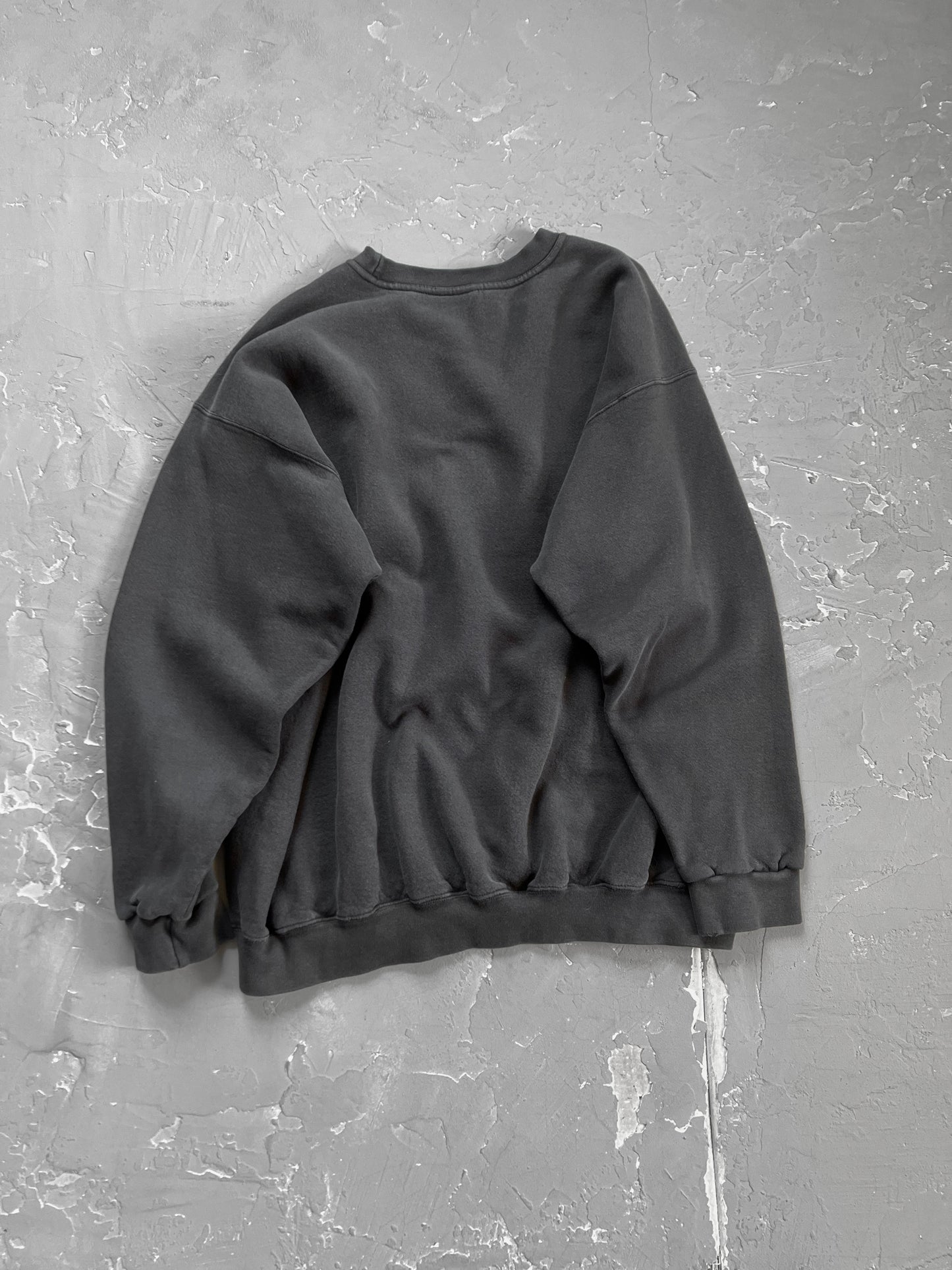 1990s Faded Black Nike Sweatshirt [XL]