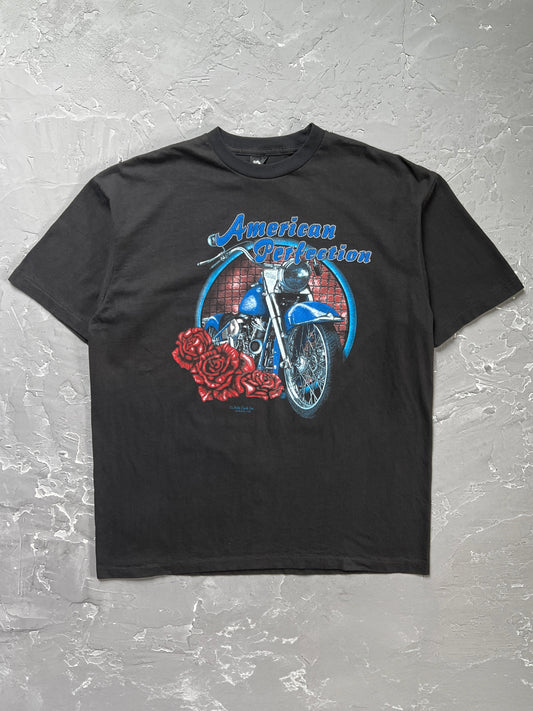 1990s American Perfection Biker Tee [XL]