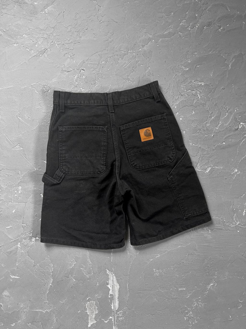 1999 Carhartt Black Carpenter Shorts [27]
