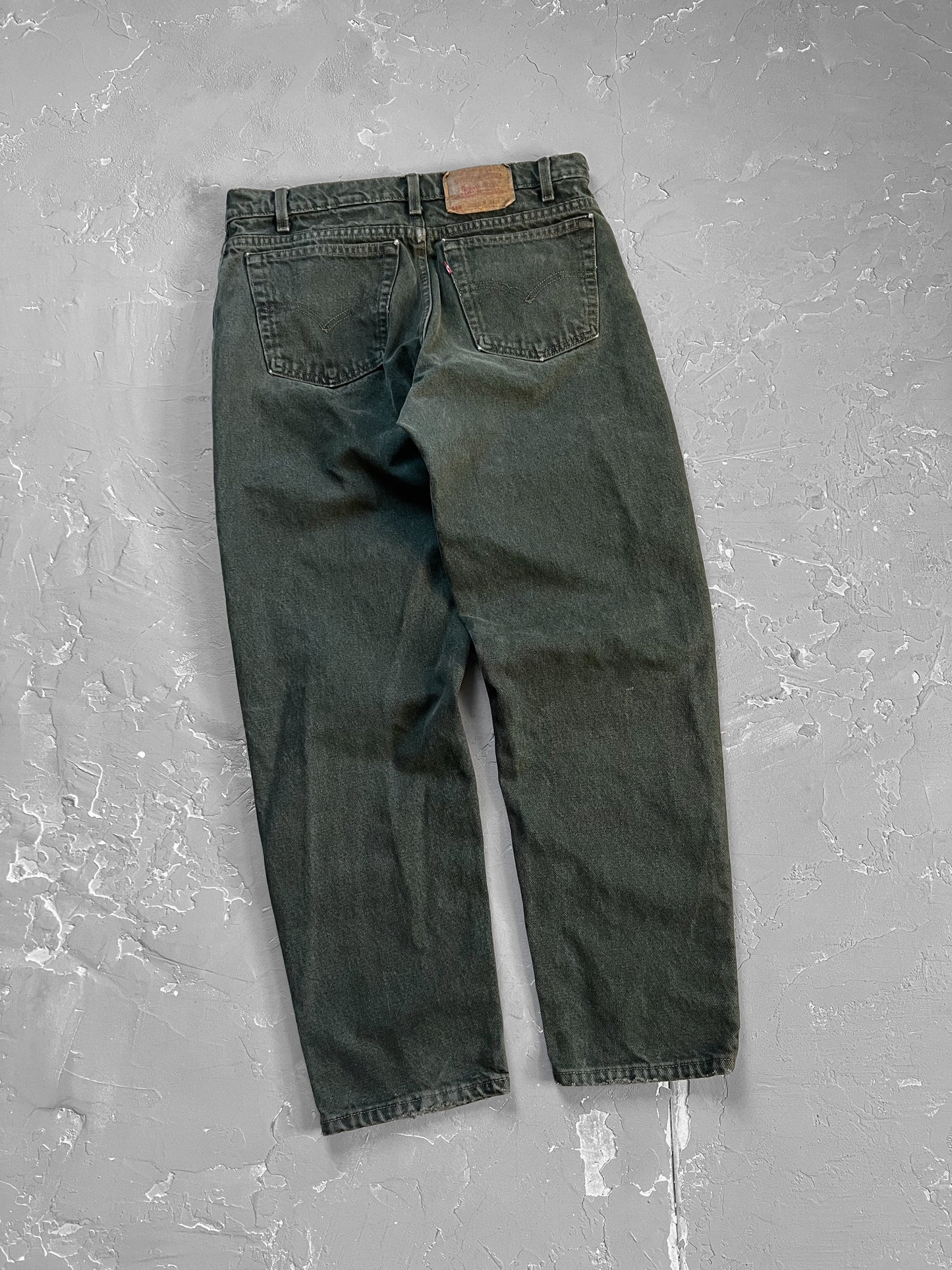 1990s Forest Green Levi’s 550 [34 x 30]