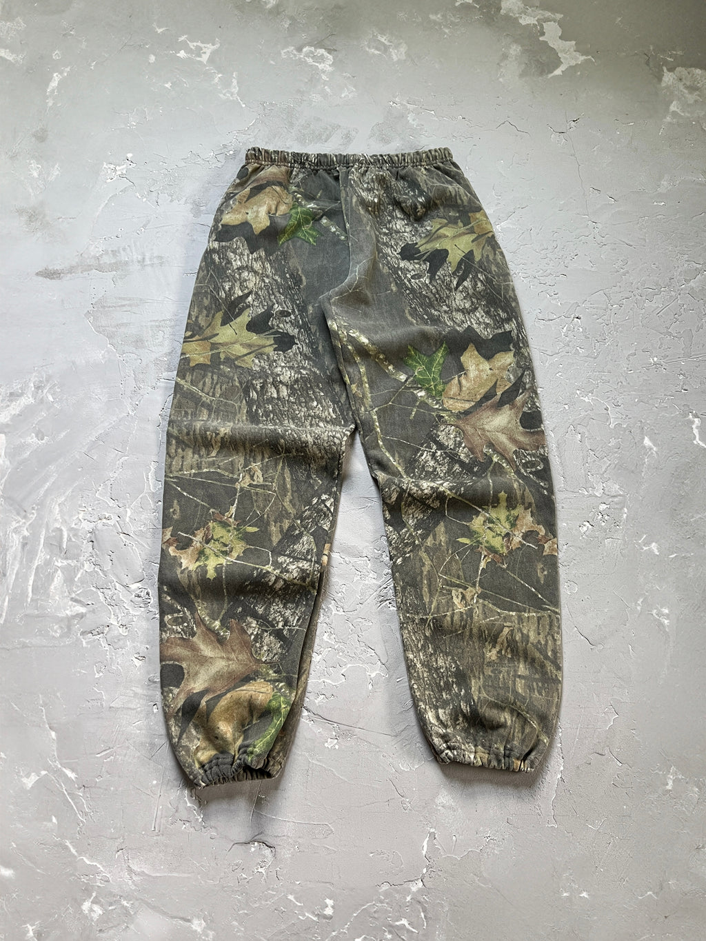 1990s Mossy Oak Camo Sweatpants [26-36 x 30]