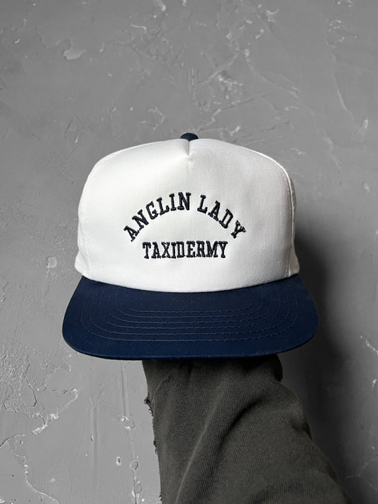 1980s “Anglin Lady Taxidermy” Trucker Hat