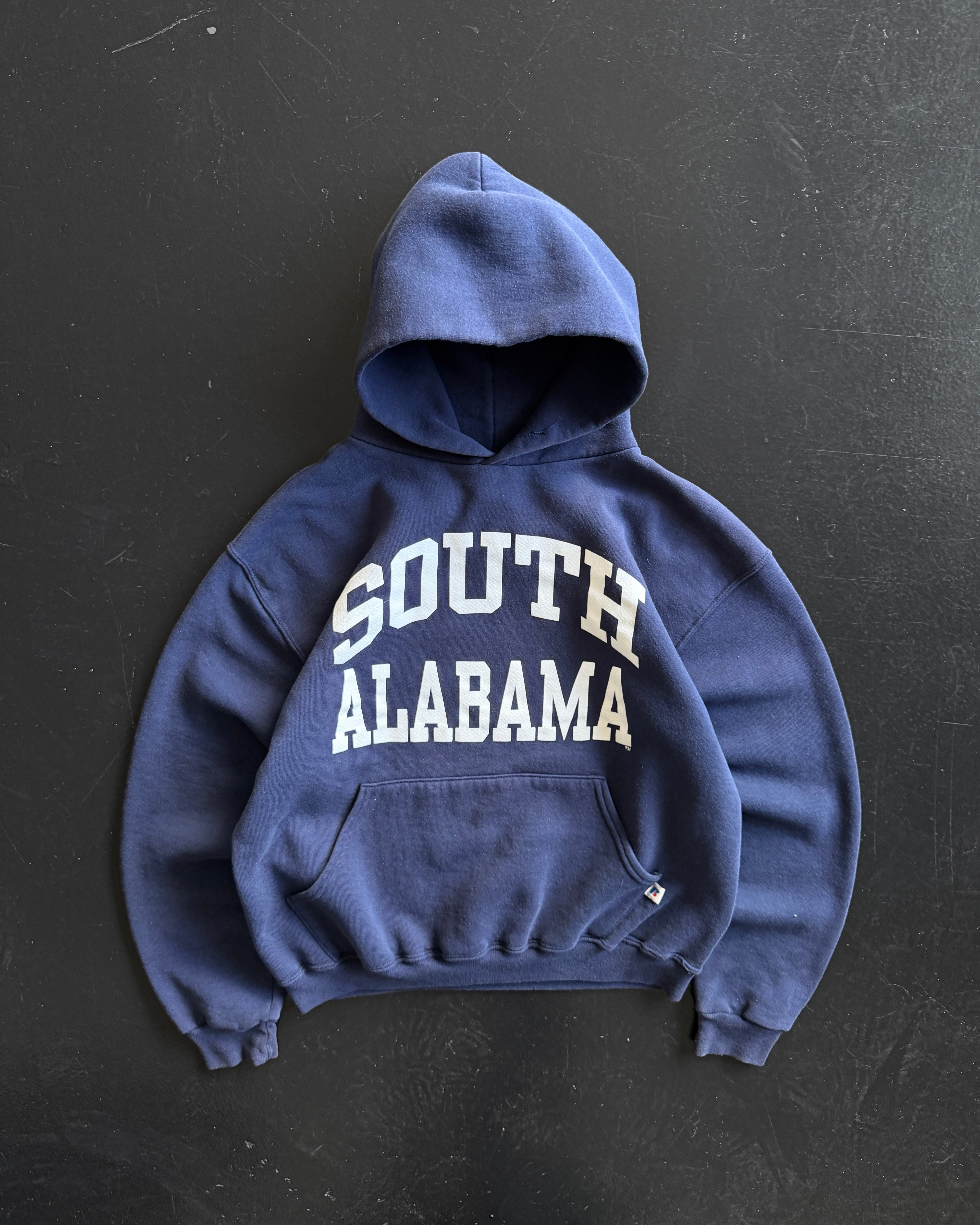 1990S RUSSELL SOUTH ALABAMA BOXY HOODIE