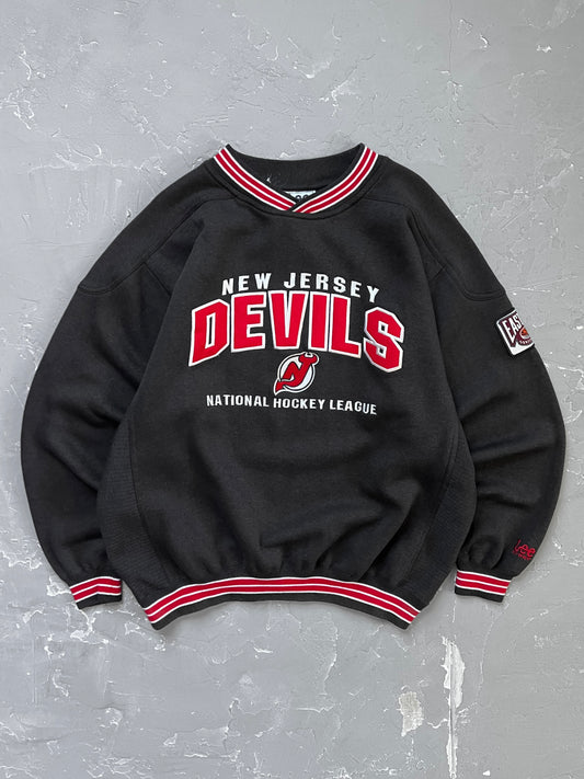 1990s New Jersey Devils Sweatshirt [XL]