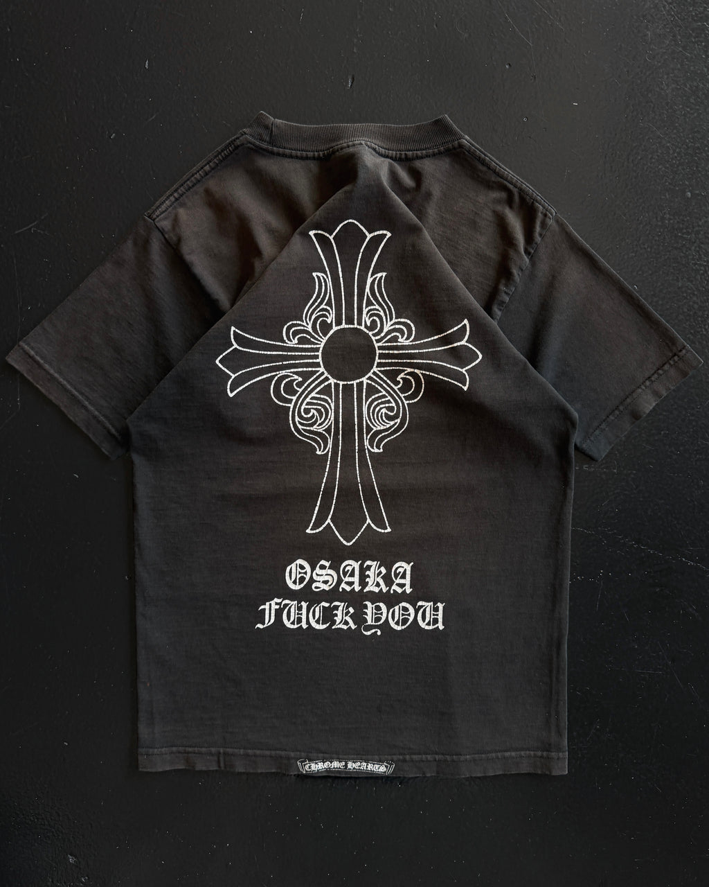 1990S CHROME HEARTS SUNFADED OSAKA FUCK YOU TEE