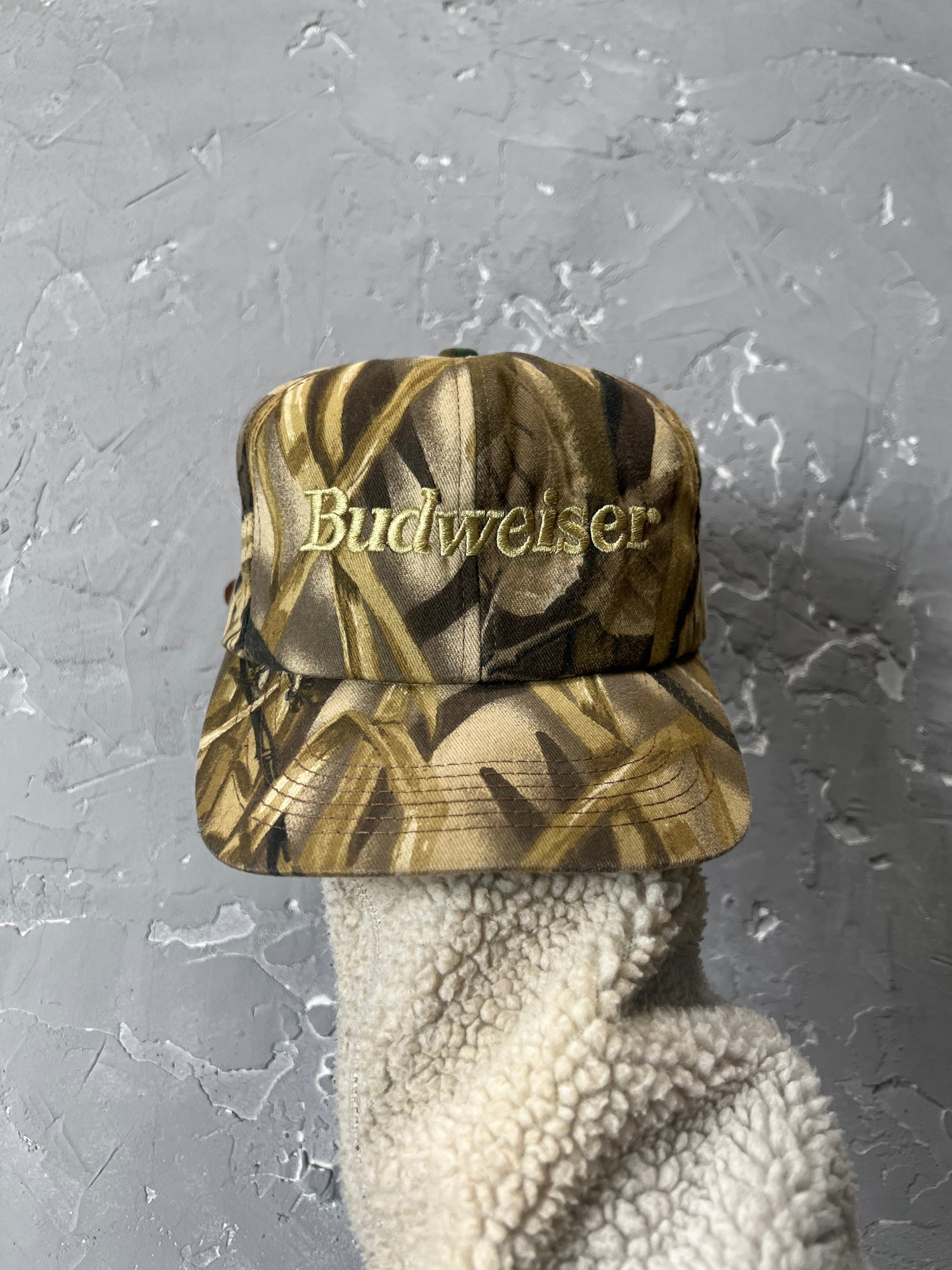 1990s Budweiser Realtree Camo Trucker Hat
