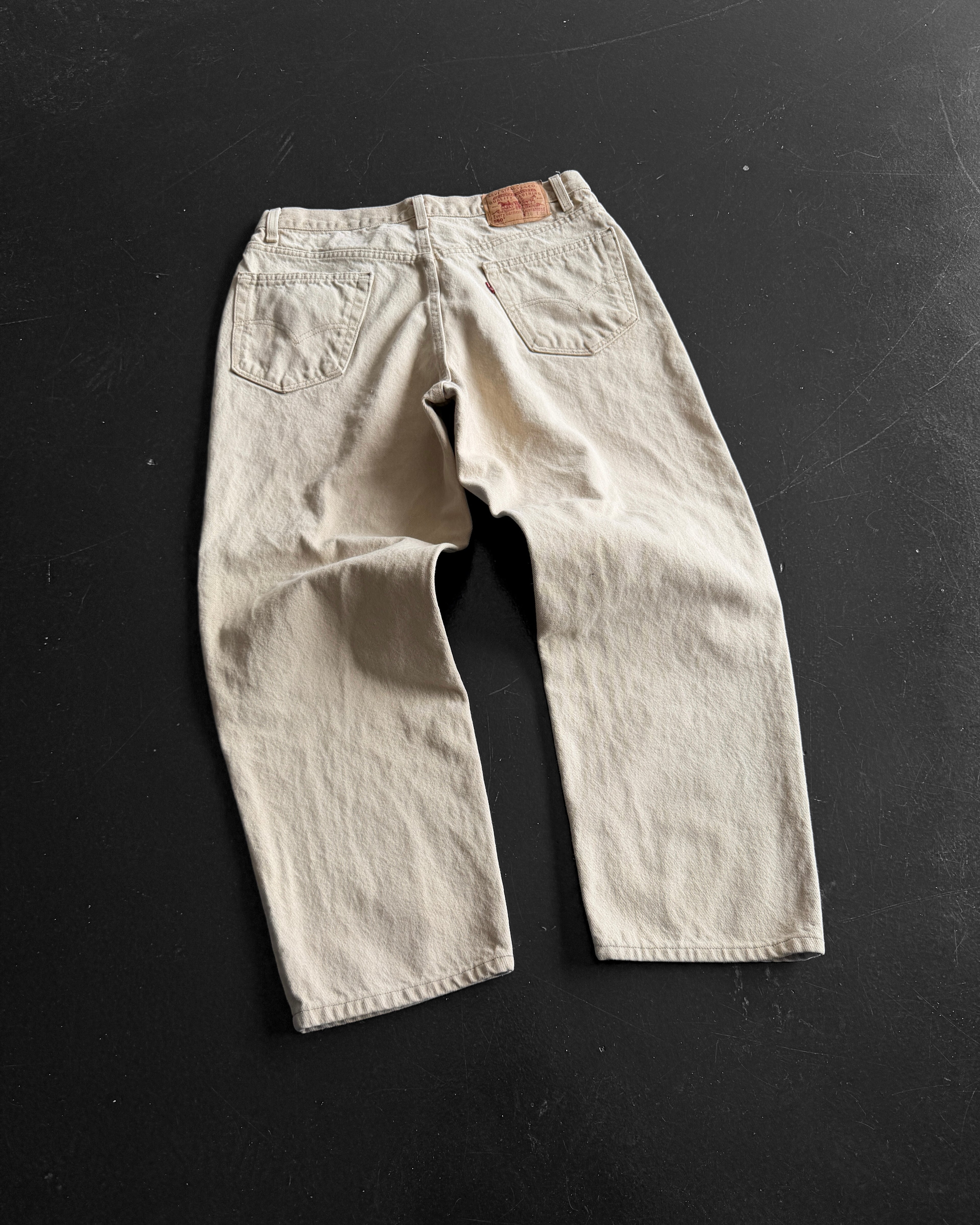 1990S LEVI’S 550 SAND JEANS