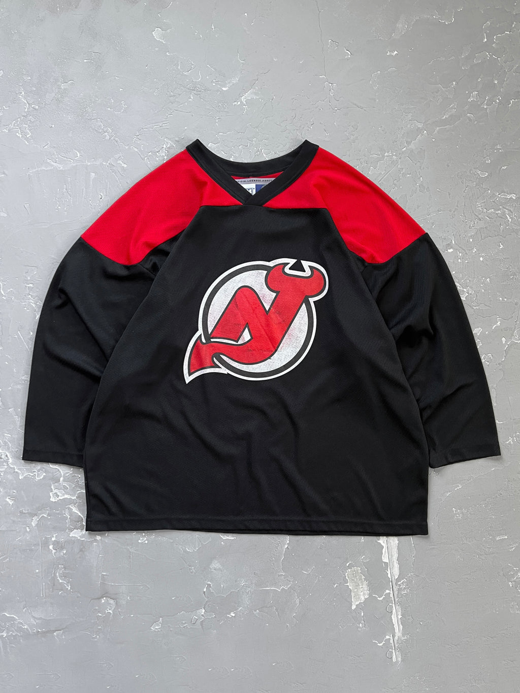 1990s New Jersey Devils CCM Jersey [XL]