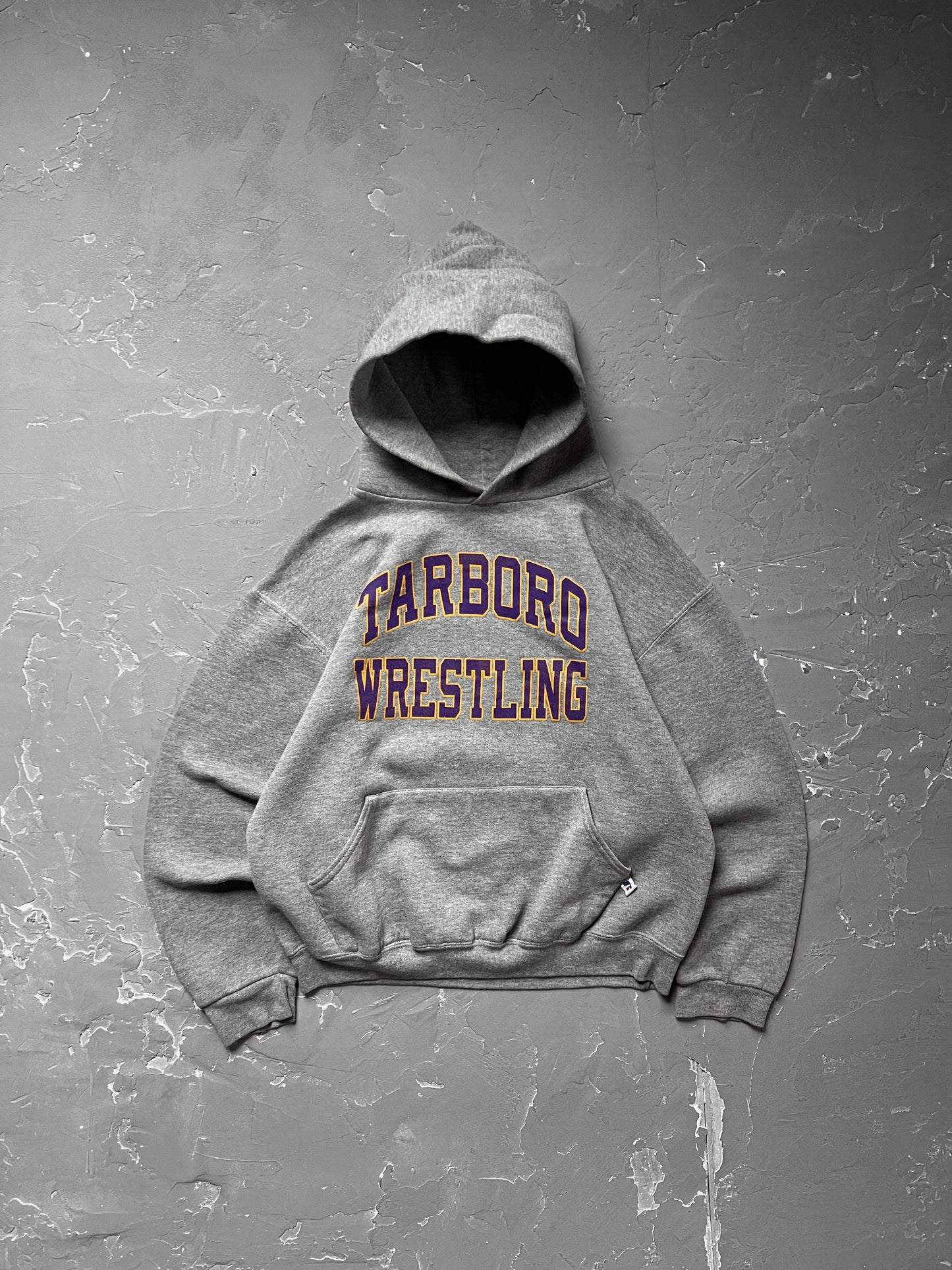 1990s “Tarboro Wrestling” Boxy Russell Athletic Hoodie [M]