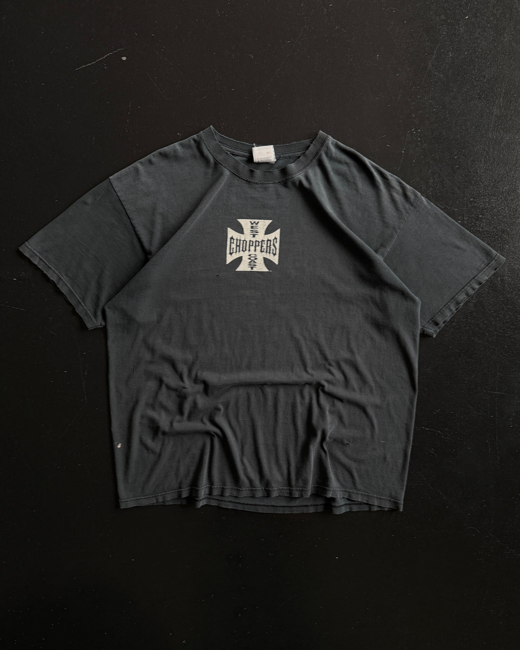 1990S FADED BLACK WEST COAST CHOPPERS TEE