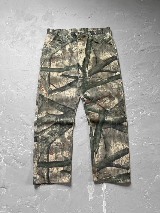 2000s Wrangler Mossy Oak Camo Carpenter Pants [36 x 30]