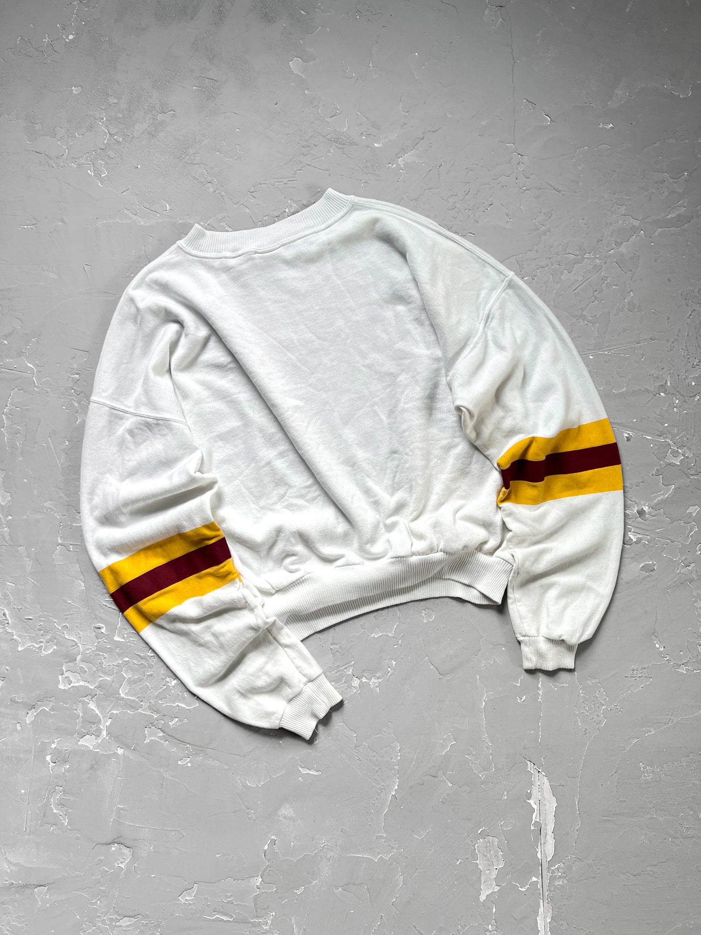 1989 USC Trojans Caricature Cropped Sweatshirt [XL]