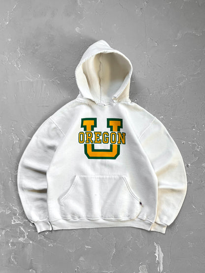 1980s University of Oregon Russell Athletic Hoodie [M]