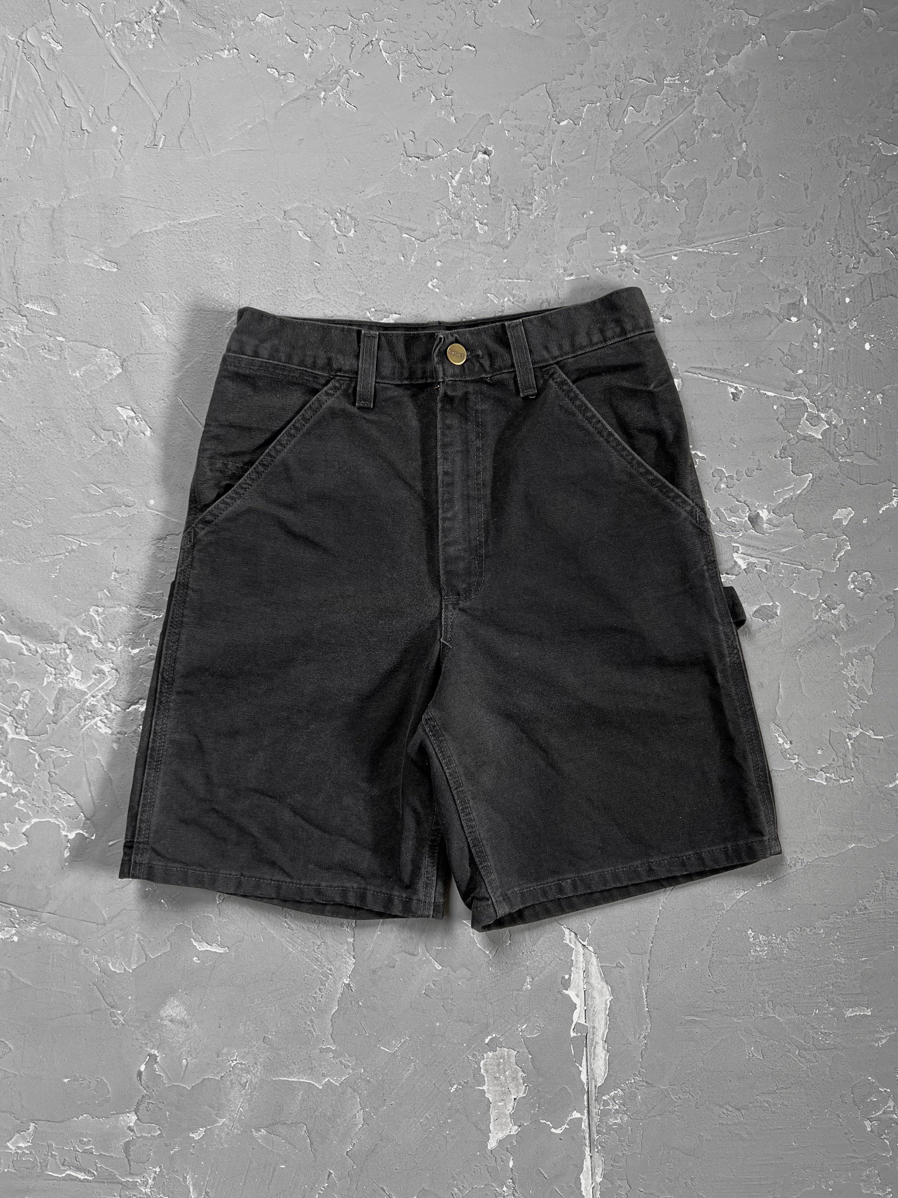 1999 Carhartt Black Carpenter Shorts [27]
