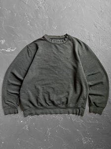 2000s Faded Charcoal Nike Sweatshirt [XL]